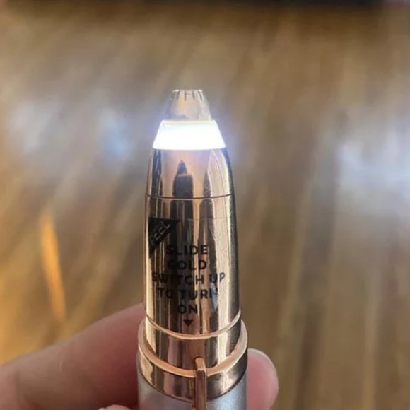NWT finishing touch flawless brows cordless facial hair remover 18K gold-plated - Picture 4 of 6